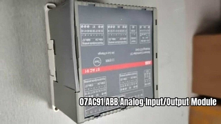 ABB 07AC91 Analog IO Modülü Yükseltmesi Eski PLC