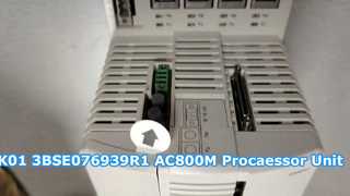 PM866AK01 3BSE076939R1 ABB AC800M Kontrol Cihazı Kompakt İşlemci Ünitesi