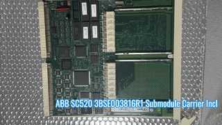 SC520 3BSE003816R1 ABB Alt Modül Taşıyıcı, Kontrol Kartı Dahil