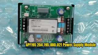 APF195 204-195-000-021 Kompakt DC Güç Kaynağı Modülü DIN rayına monte