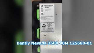 125680-01 Bently Nevada 3500/40M Proximitor Monitör