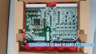 IS200EMIOH1A GE Mark VI CARD-EX2100 ANA G/Ç Kartı